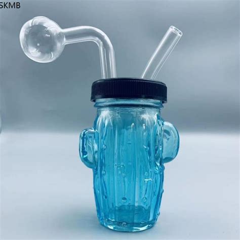 Glass Drinking Straw Washable water pipe tube glass shabu.